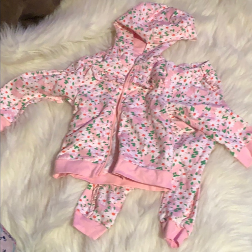 Toddlers floral jogger